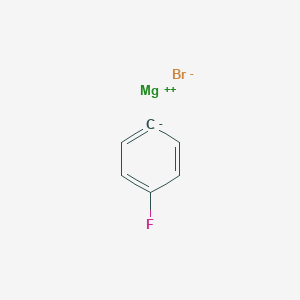 molecular formula C6H4BrFMg B12519908 Magnesium fluorobenzene bromide 