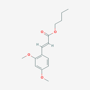 molecular formula C15H20O4 B12519969 n-Butyl (E)-3-(2,5-dimethoxyphenyl)acrylate 