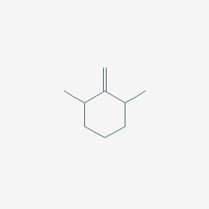 molecular formula C9H16 B012520 cis-1,3-Dimethyl-2-methylenecyclohexane CAS No. 19781-47-6