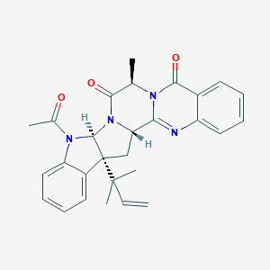 molecular formula C28H28N4O3 B125200 5-N-Acetylardeemin CAS No. 148441-26-3