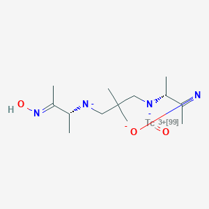 molecular formula C13H25N4O3Tc B1252001 Ceretec (TN) 