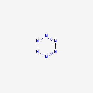 molecular formula N6 B1252005 Hexazine CAS No. 7616-35-5
