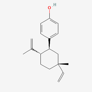 molecular formula C18H24O B1252015 Cyclobakuchiol A 