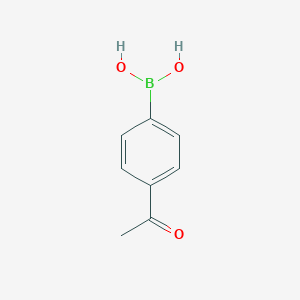 molecular formula C8H9BO3 B125202 4-乙酰基苯硼酸 CAS No. 149104-90-5