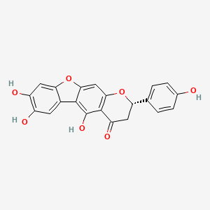 molecular formula C21H14O7 B1252020 Anastatin A 