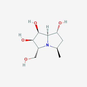 molecular formula C9H17NO4 B1252024 Hyacinthacine B3 