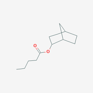 molecular formula C12H20O2 B12520269 Bicyclo[2.2.1]heptan-2-YL pentanoate CAS No. 733766-37-5