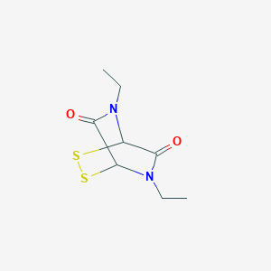 molecular formula C8H12N2O2S2 B1252027 1,4-Diethyl-ETP toxin 