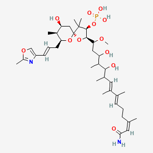molecular formula C39H63N2O12P B1252030 Geometricin A 
