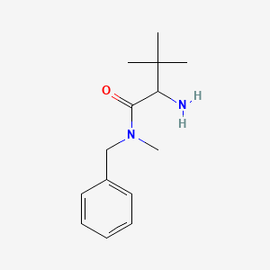 molecular formula C14H22N2O B12520314 2-amino-N-benzyl-N,3,3-trimethylbutanamide 