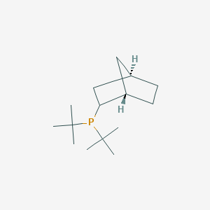 molecular formula C15H29P B12520320 DI-Tert-butyl-2-norbornylphosphine 