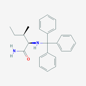 molecular formula C25H28N2O B12520327 N~2~-(Triphenylmethyl)-D-isoleucinamide CAS No. 663156-42-1