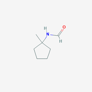 molecular formula C7H13NO B12520353 N-(1-Methylcyclopentyl)formamide CAS No. 801282-64-4