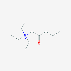 molecular formula C11H24NO+ B12520365 N,N,N-Triethyl-2-oxopentan-1-aminium CAS No. 676166-60-2