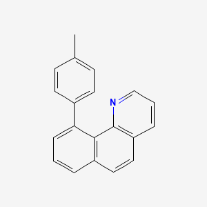 molecular formula C20H15N B12520400 10-(p-Tolyl)benzo[h]quinoline 