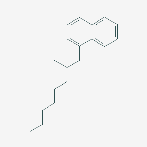 molecular formula C19H26 B12520423 1-(2-Methyloctyl)naphthalene CAS No. 666707-78-4