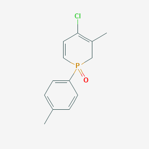 molecular formula C13H14ClOP B12520462 Phosphorin, 4-chloro-1,2-dihydro-3-methyl-1-(4-methylphenyl)-, 1-oxide CAS No. 670276-10-5