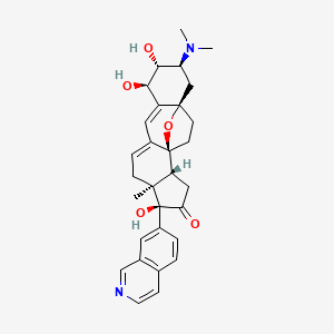 molecular formula C30H34N2O5 B1252049 cortistatin D CAS No. 882976-98-9