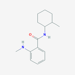 molecular formula C15H22N2O B12520629 2-(methylamino)-N-(2-methylcyclohexyl)benzamide CAS No. 712309-18-7