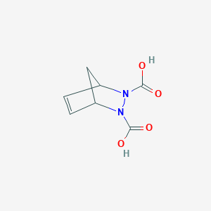 molecular formula C7H8N2O4 B12520802 2,3-Diazabicyclo[2.2.1]hept-5-ene-2,3-dicarboxylic acid CAS No. 740060-59-7