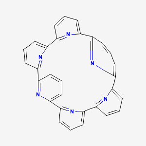 molecular formula C30H18N6 B1252100 Sexipyridine 