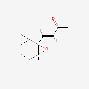 3-Buten-2-one, 4-(2,2,6-trimethyl-7-oxabicyclo(4.1.0)hept-1-yl)-, (E)-