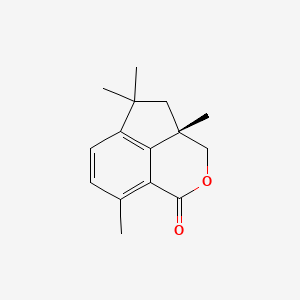 molecular formula C15H18O2 B1252127 10-Oxodehydrodihydrobotrydial 