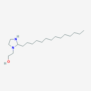 molecular formula C19H40N2O B12521277 2-(2-Tetradecylimidazolidin-1-yl)ethan-1-ol CAS No. 683793-83-1