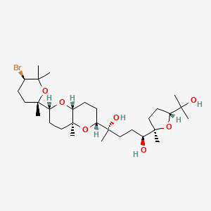 molecular formula C30H53BrO7 B1252132 Thyrsiferol CAS No. 66873-39-0