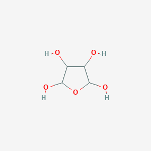molecular formula C4H8O5 B12521321 Oxolane-2,3,4,5-tetrol CAS No. 656813-78-4
