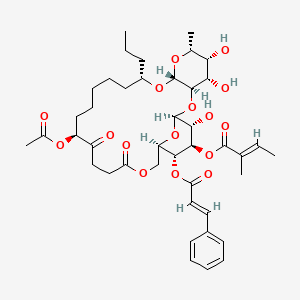 molecular formula C42H58O16 B1252145 ipomoeassin E 