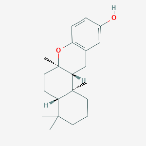 molecular formula C21H30O2 B1252154 ent-Chromazonarol 