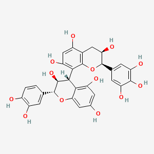 (+)-Catechin-(4alpha->8)-(-)-epigallocatechin