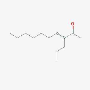 molecular formula C13H24O B12521560 3-Propyldec-3-EN-2-one CAS No. 669012-79-7