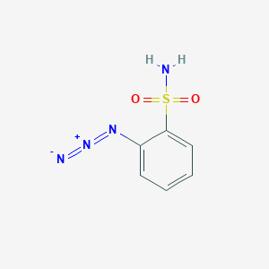 molecular formula C6H6N4O2S B1252160 2-Azidobenzenesulfonamide CAS No. 66081-21-8