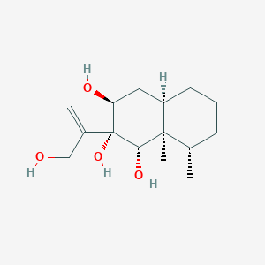 molecular formula C15H26O4 B1252161 Peribysin F 