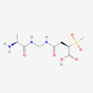molecular formula C9H17N3O6S B1252162 Pantocin B 
