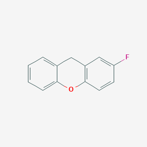 molecular formula C13H9FO B12521696 2-Fluoro-9H-xanthene CAS No. 714972-01-7