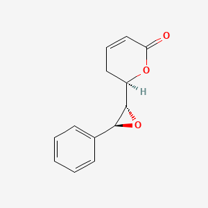 molecular formula C13H12O3 B1252170 Goniothalamin epoxide 