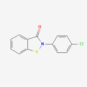 2-(4-Chlorophenyl)-1,2-benzothiazol-3-one