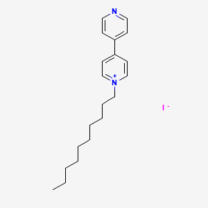 molecular formula C20H29IN2 B12521758 1-Decyl-[4,4'-bipyridin]-1-ium iodide 