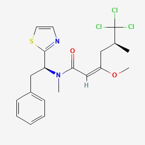 molecular formula C20H23Cl3N2O2S B1252183 Barbamide 