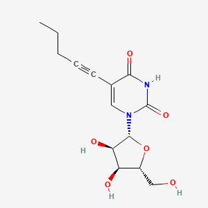 2'-Deoxy-5-(1-pentynyl)uridine