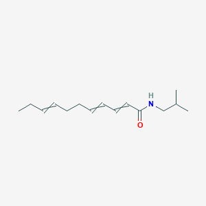 molecular formula C15H25NO B12521872 N-(2-Methylpropyl)undeca-2,4,8-trienamide CAS No. 652970-05-3