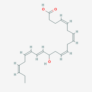 molecular formula C22H32O3 B1252189 13-HDoHE 