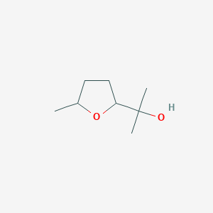 molecular formula C8H16O2 B1252202 2-Methyl-3,6-epoxyheptane-2-ol 