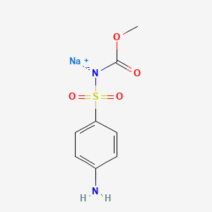 molecular formula C8H10N2NaO4S B1252203 Asulam-sodium CAS No. 2302-17-2