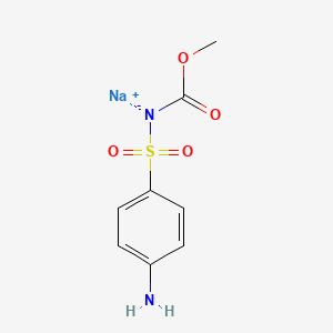 molecular formula C8H9N2NaO4S B1252203 Asulam-sodium CAS No. 2302-17-2