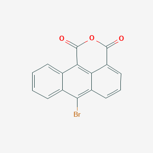 molecular formula C16H7BrO3 B12522038 7-Bromodibenzo[de,h]isochromene-1,3-dione 