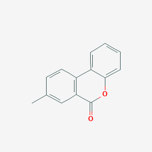 molecular formula C14H10O2 B12522055 8-Methyl-6H-benzo[c]chromen-6-one 